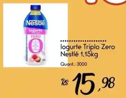 Giassi Supermercados Iogurte triplo zero nestlé oferta