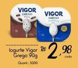 Giassi Supermercados logurte vigor grego oferta