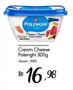 Giassi Supermercados Cream Cheese Polenghi oferta