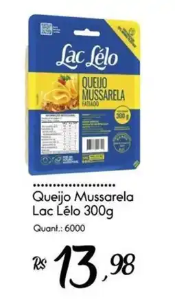 Giassi Supermercados Queijo mussarela lac lélo oferta