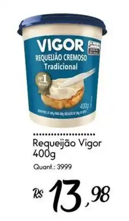 Giassi Supermercados Requeijão vigor tradicional oferta