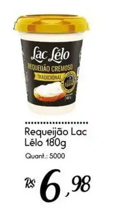 Giassi Supermercados Requeijão Lac Lélo oferta