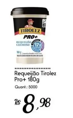 Giassi Supermercados Requeijão tirolez pro+ oferta