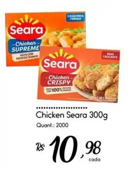 Giassi Supermercados Chicken seara oferta