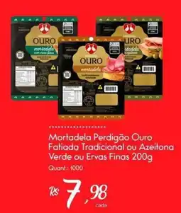Giassi Supermercados Mortadela Perdigão Ouro oferta