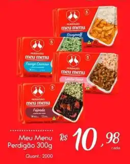 Giassi Supermercados Meu Menu Perdigão oferta