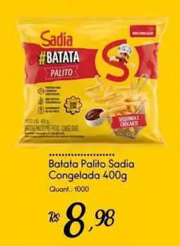 Giassi Supermercados Batata palito sadia oferta