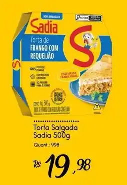Giassi Supermercados Torta salgada sadia oferta