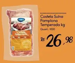 Giassi Supermercados Costela Suína Pamplona Temperada oferta