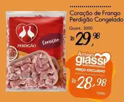 Giassi Supermercados Coração de Frango oferta