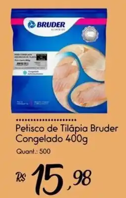 Giassi Supermercados Petisco de Tilápia Bruder oferta