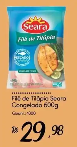 Giassi Supermercados Filé de Tilápia Seara oferta