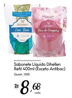 Giassi Supermercados Sabonete Líquido Dihellen oferta