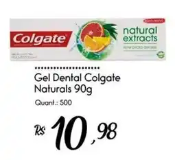 Giassi Supermercados Gel dental colgate naturals oferta