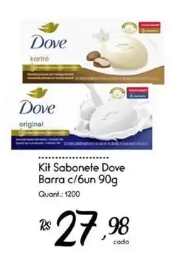 Giassi Supermercados Kit Sabonete Dove oferta