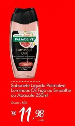 Giassi Supermercados Sabonete Líquido Palmolive Luminous Oil Figo ou Smoothie ou Abacate oferta
