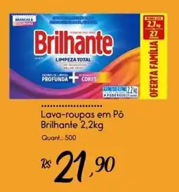 Giassi Supermercados Lava-roupas em Pó Brilhante oferta