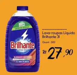 Giassi Supermercados Lava-roupas Líquido Brilhante 3l oferta