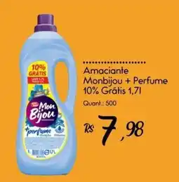 Giassi Supermercados Amacianete monbijou + perfume oferta