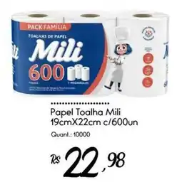 Giassi Supermercados Papel Toalha Mili oferta