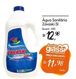 Giassi Supermercados Água Sanitária Zavaski oferta