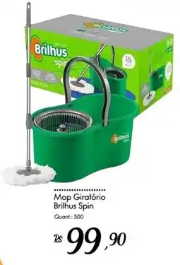 Giassi Supermercados Mop Giratório Brilhus Spin oferta
