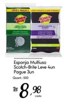 Giassi Supermercados Esponja Multiuso Scotch-Brite oferta