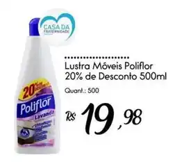 Giassi Supermercados Lustra Móveis Poliflor oferta