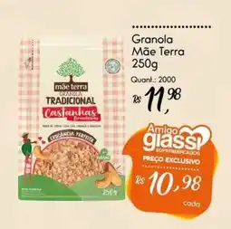 Giassi Supermercados Granola mãe terra tradicional castanhas brasileiras oferta