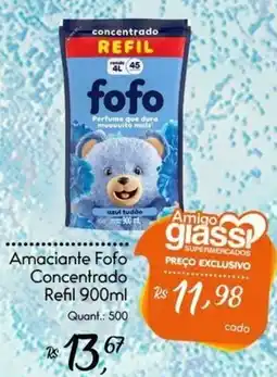 Giassi Supermercados Amaciantes Fofo Concentrado Refil oferta