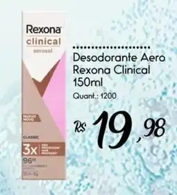 Giassi Supermercados Desodorante Aero Rexona Clinical oferta