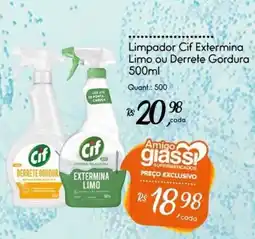 Giassi Supermercados Limpador Cif Extermina Limão ou Derrete Gordura oferta