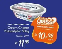 Giassi Supermercados cream cheese philadelphia oferta