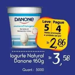 Giassi Supermercados Iogurte natural danone oferta
