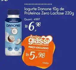 Giassi Supermercados Iogurte danone 10g de proteínas zero lactose oferta