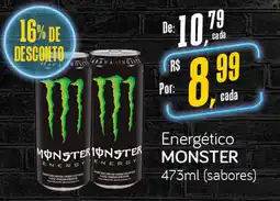 Cometa Supermercados Energético monster oferta