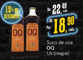 Cometa Supermercados Suco de uva OQ oferta
