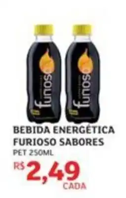 Assaí Atacadista Bebida energética furioso sabores oferta