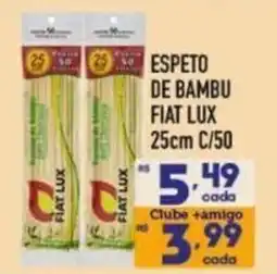 Supermercados Avenida Espeto de bambu fiat lux oferta