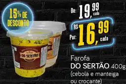 Cometa Supermercados Farofa do sertão oferta