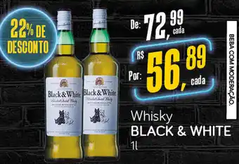 Cometa Supermercados Whisky black & white oferta