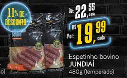 Cometa Supermercados Espetinho bovino jundiaí oferta