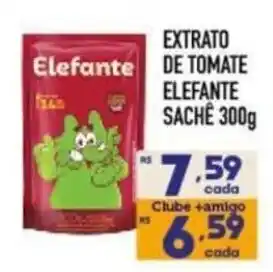 Supermercados Avenida Extrato de tomate elefante oferta