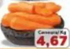 Supermercados Tauste cenoura oferta