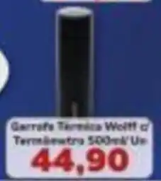 Supermercados Tauste Garrafa Termica Wolff c Termometro oferta