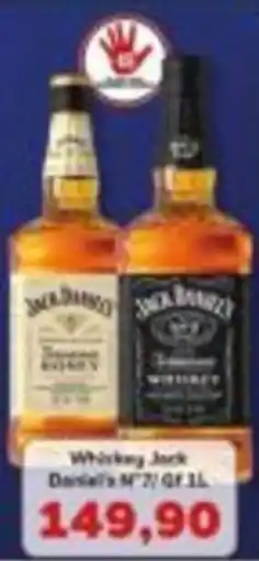 Supermercados Tauste Whiskey jack daniel's n°7/1l oferta