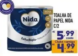 Supermercados Avenida toalha de papel nida oferta