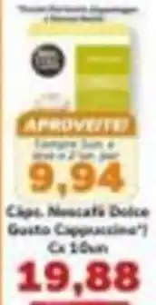 Supermercados Tauste Copo Nescafé Dolce Gusto Cappuccino oferta