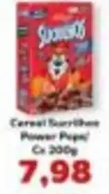 Supermercados Tauste Cereal Surithan Power Pops oferta