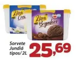 Confiança Supermercados Sorvete jundiá tipos oferta